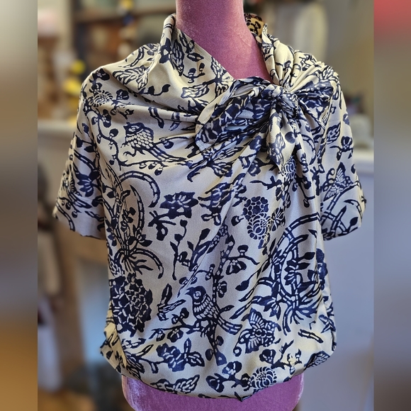 Dries Van Noten silk blouse. Size 36. - Picture 2 of 10